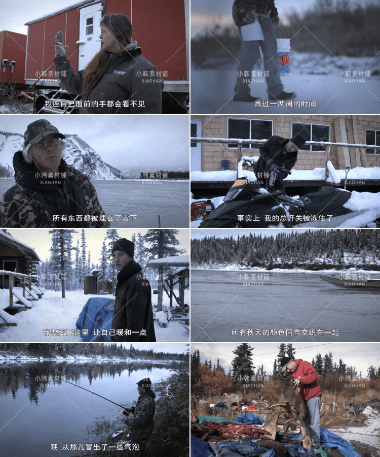 冰原生存挑战纪录片1080P自媒体电影解说抖音短视频素材全217集