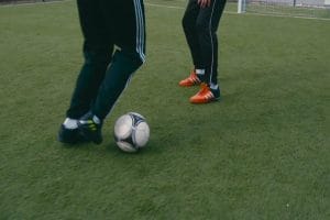 足球过人慢动作视频素材