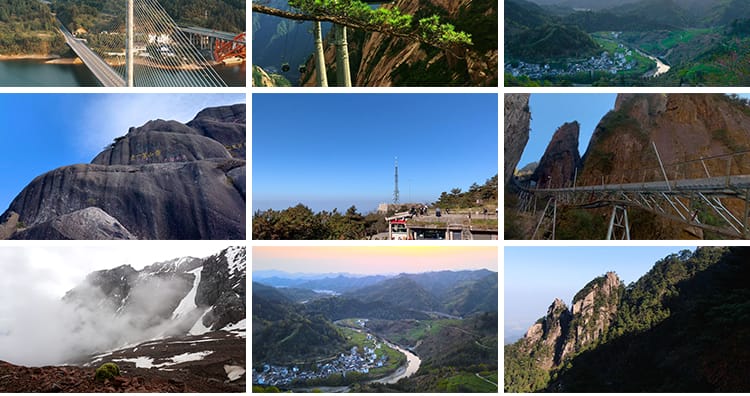 安徽黄山宏村水乡山村古镇建筑旅游景点黄山云雾延时摄影视频素材