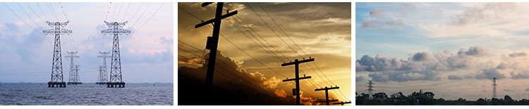 电力塔电网电线高压线变电站供电局国家电网实拍航拍延时视频素材