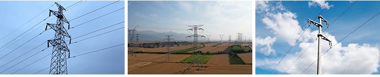 电力塔电网电线高压线变电站供电局国家电网实拍航拍延时视频素材