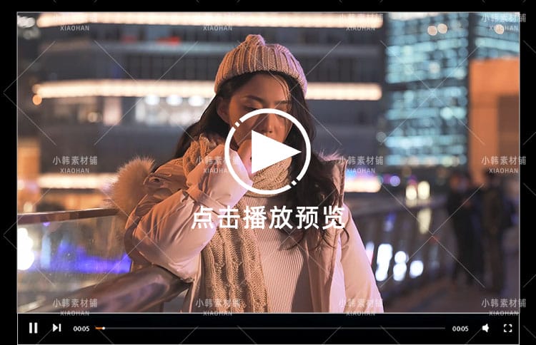 人物视频素材横屏高清无水印工作生活自媒体剪辑MV励志情感短视频