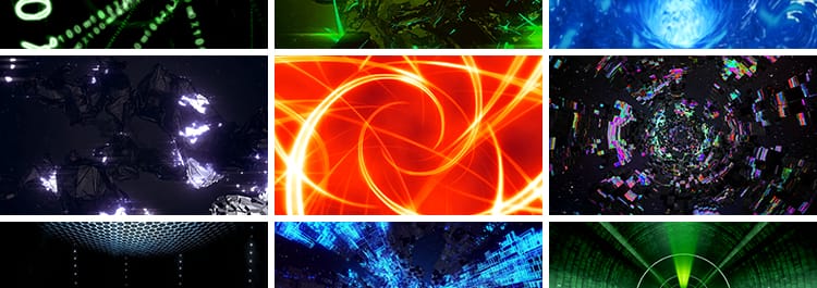 时光隧道穿梭穿越虫洞眩晕螺旋时空动感炫酷LED动态背景视频素材