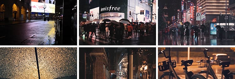 城市雨夜景街景车流人流人物下雨天情感孤独伤感抖音高清视频素材