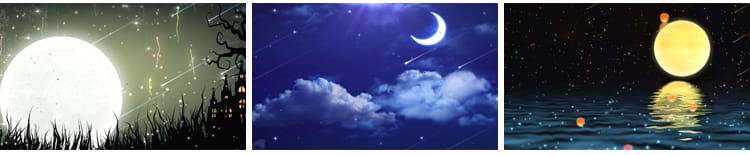 唯美蓝色星空流星雨梦幻浪漫婚礼晚会舞台LED大屏幕背景视频素材