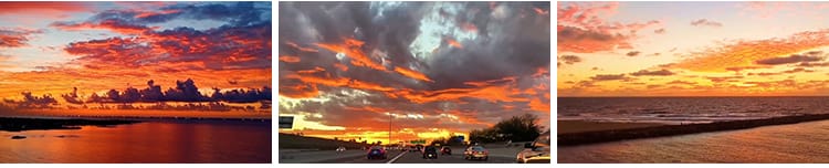 唯美天空治愈系夕阳晚霞日出日落黄昏云彩变幻流动抖音短视频素材