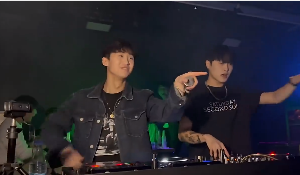 夜店帅气男DJ视频素材