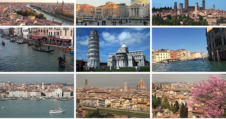 意大利罗马城市风光航拍米兰威尼斯风景人流人文高清实拍视频素材