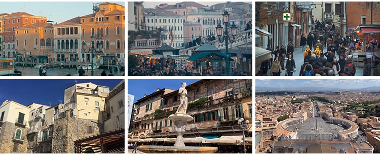 意大利罗马城市风光航拍米兰威尼斯风景人流人文高清实拍视频素材