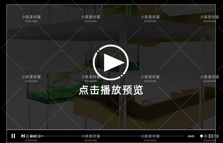 4K国外多米诺骨牌3D三维解压减压缓解压力疲劳高清短视频剪辑素材