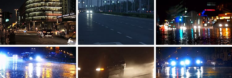 车流夜景上下班高峰期车辆拥堵城市交通忙碌快节奏航拍短视频素材