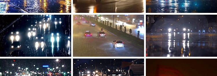 车流夜景上下班高峰期车辆拥堵城市交通忙碌快节奏航拍短视频素材