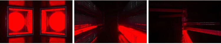 工业风空间穿梭酒吧夜店节奏闪屏动感大屏幕舞台LED背景视频素材