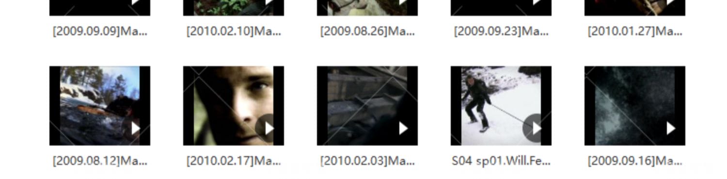 荒野挑战纪录片贝爷荒野求生1080P自媒体电影解说抖音短视频素材