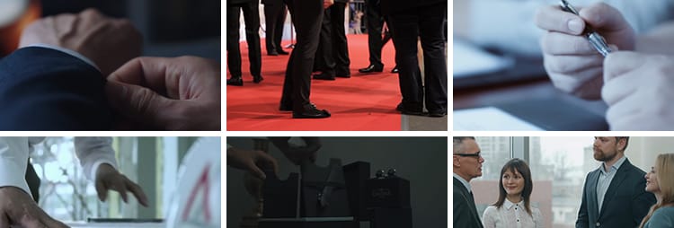 商务合作共赢洽谈公司开会企业团队成功人士签字握手宣传视频素材