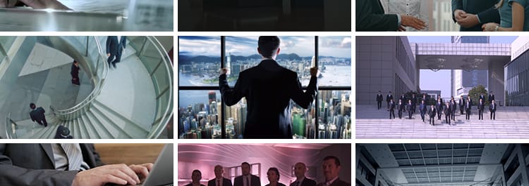 商务合作共赢洽谈公司开会企业团队成功人士签字握手宣传视频素材