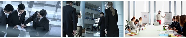 商务合作共赢洽谈公司开会企业团队成功人士签字握手宣传视频素材