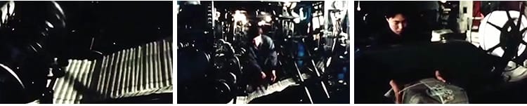 印刷厂印刷术打印出版报纸生产书刊杂志活字工业制造实拍视频素材