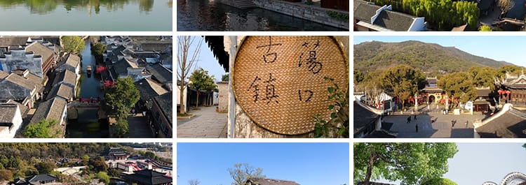 古镇古城旅游景点古建筑村庄历史风景风光景观唯美水乡短视频素材