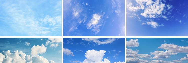 唯美蓝天白云天空云朵云层晴空万里实拍延时飞鸟空镜视频剪辑素材