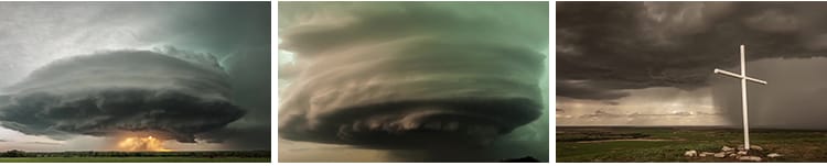 暴雨洪水乌云密布城市内涝道路狂风积水恶劣天气自然灾害视频素材