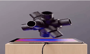 C4D创建胶管点击手机音乐循环视频素材