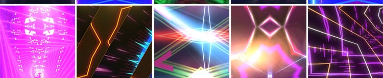 动感炫酷走秀表演手机直播舞台竖屏抖音快手绿幕动态背景视频素材