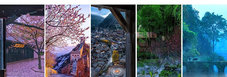 治愈系竖版竖屏深夜唯美风景星空夜景月亮清新抖音快手短视频素材