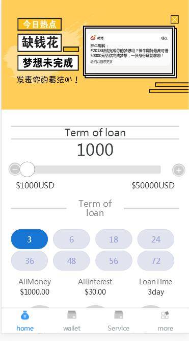 C138 金融源码_英文版小额借款平台,已查杀木马