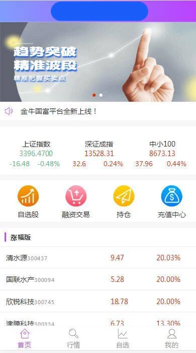 P7 2021最新单手机版双融/金融系统