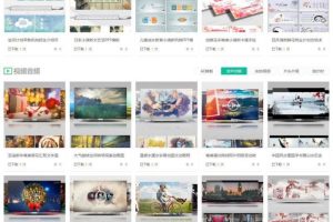 2019最新宽屏大气素材教程资源下载类网站源码 GBK Discuz x3.4模板