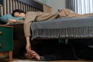 悬疑电影《在你的床底下》恐怖惊悚电影影视解说自媒体素材文案/片源下载