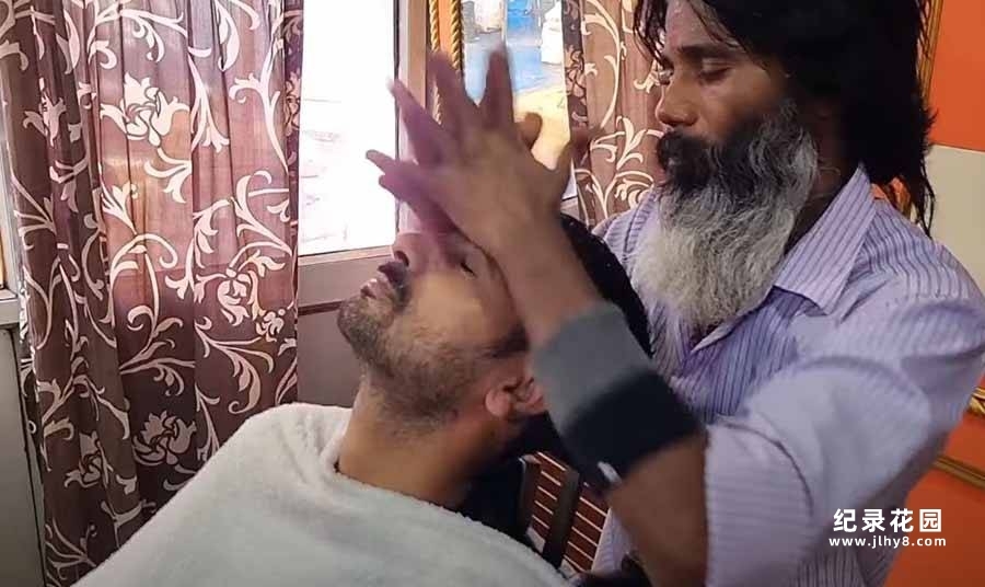 印度古老技法纪录片《印度销魂理发师》第3季原版无字 1080P高清自媒体解说素材百度云盘下载