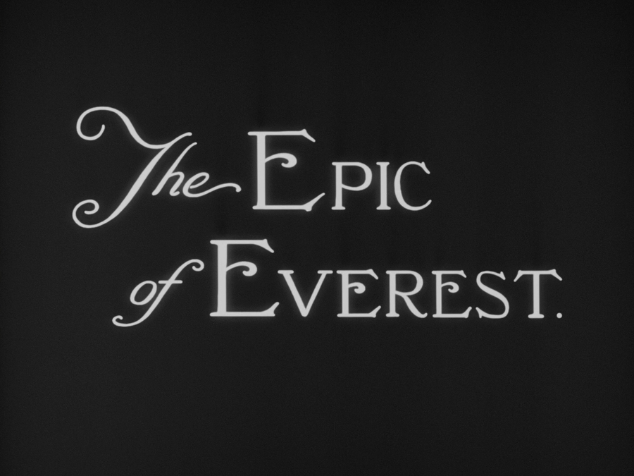 珠峰史诗 The Epic of Everest