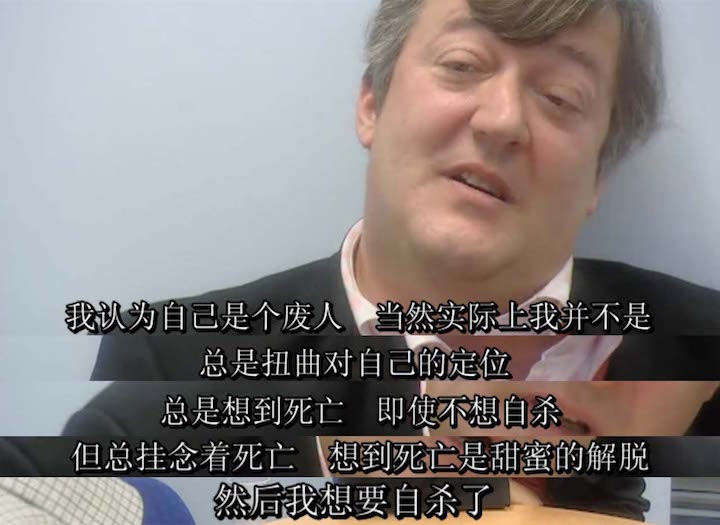 躁郁症的那点事 Stephen Fry: The Secret Life of the Manic Depressive