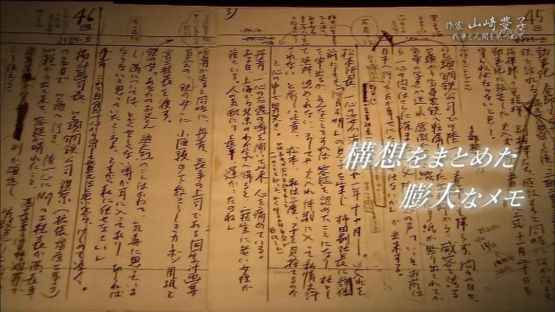 作家山崎丰子~审视战争与人性 作家 山崎豊子～戦争と人間を見つめて～