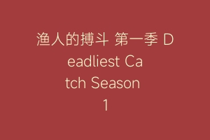 渔人的搏斗 第一季 Deadliest Catch Season 1