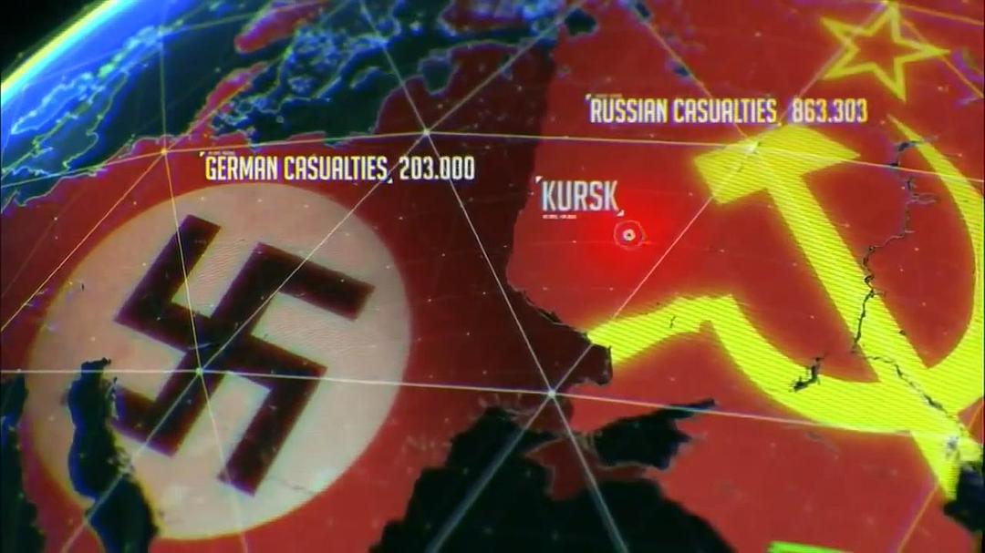 从太空看二战 WWII from Space