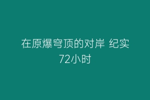 在原爆穹顶的对岸 纪实72小时