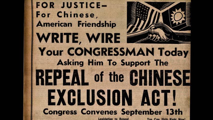 排华法案 The Chinese Exclusion Act