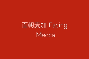 面朝麦加 Facing Mecca