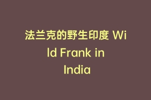 法兰克的野生印度 Wild Frank in India