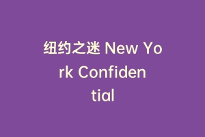 纽约之迷 New York Confidential