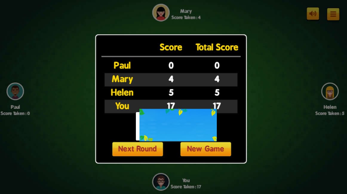 HTML5红心扑克牌游戏源码下载