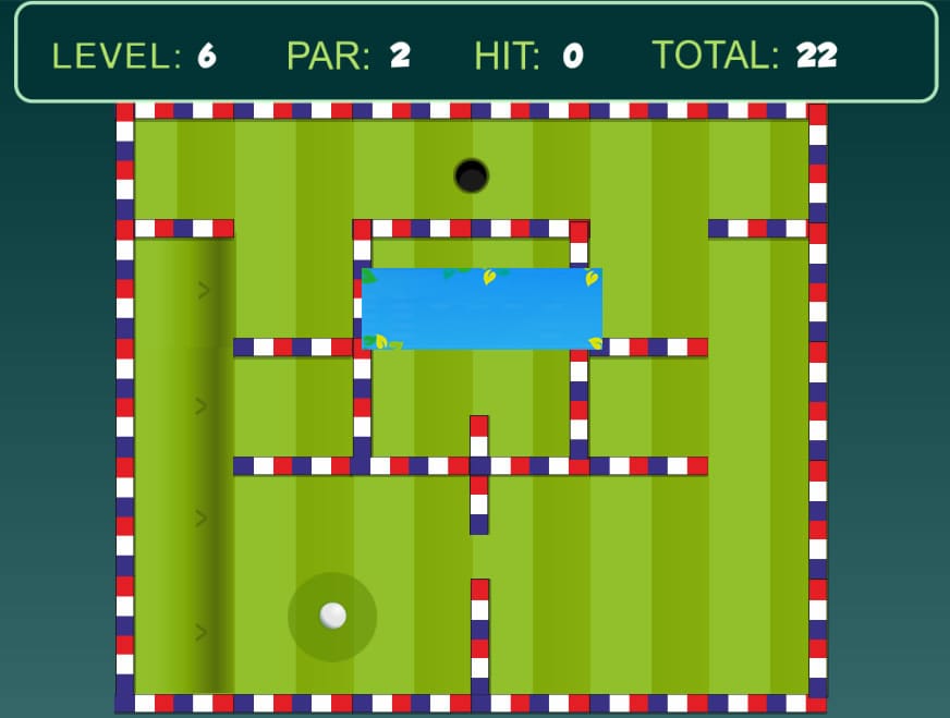 HTML5《迷你高尔夫》休闲小游戏源码下载