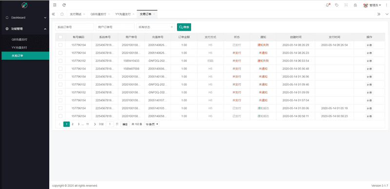 商业源码QQ币,YY币,充值支付系统源码