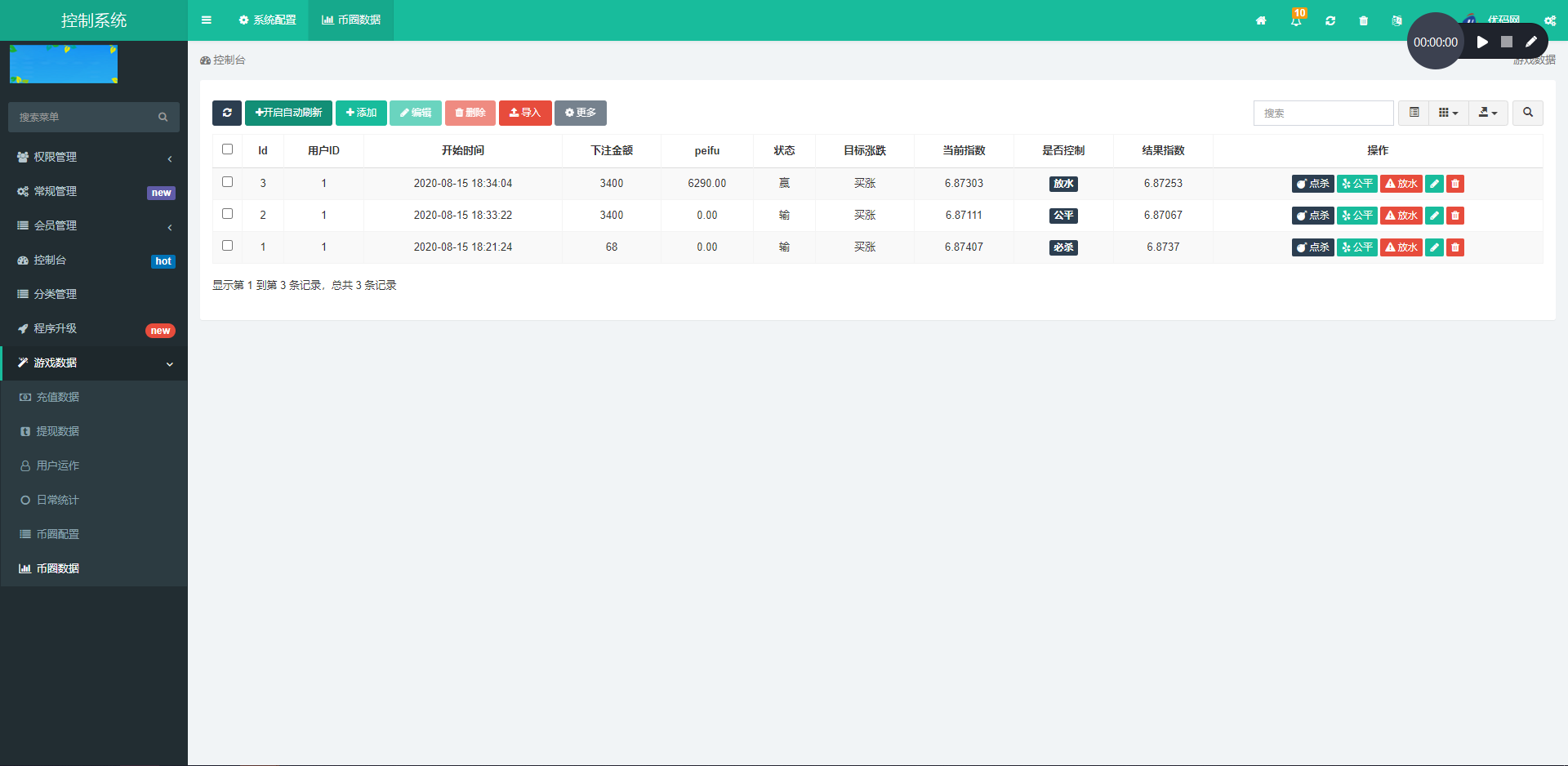 A902【USDT指数涨跌】蓝色UI二开币圈万盈财经币圈源码K线正常