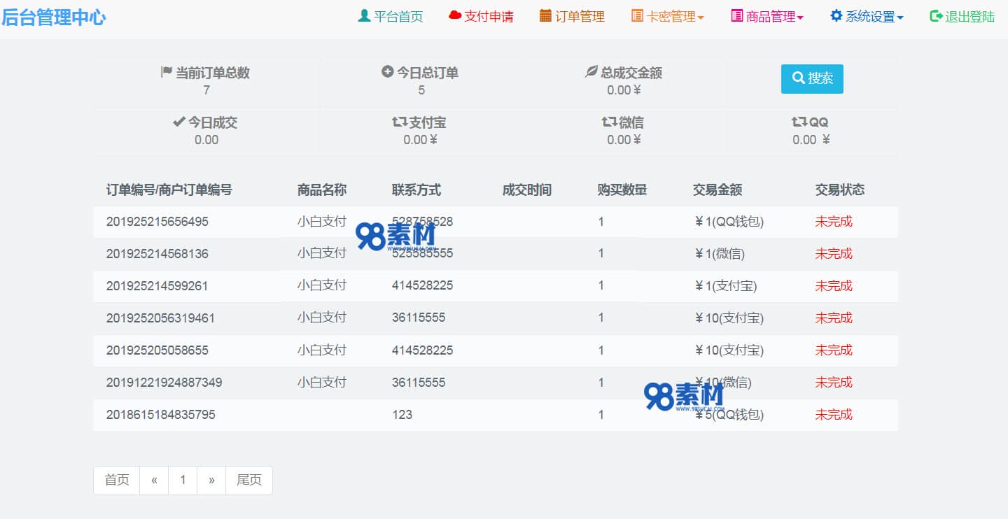 完全开源自动发卡PHP平台源码 安装版