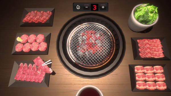 烧肉模拟器|官方中文|Yakiniku simulator