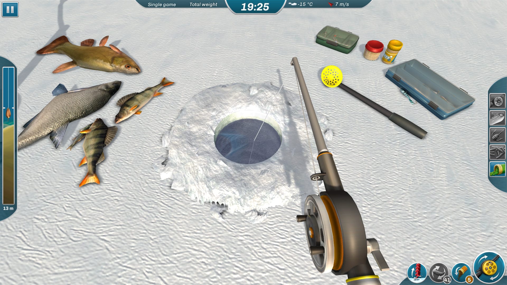 冰湖钓鱼|v1.9.5联机版|官方中文|Ice Lakes|冰钓大师